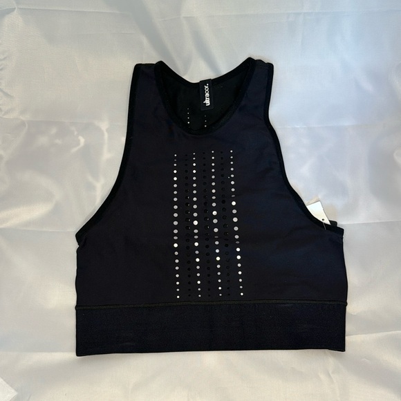 Ultracor Black Reflective Sports Bra XS - Picture 1 of 5